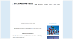 Desktop Screenshot of j-intl-trade.com